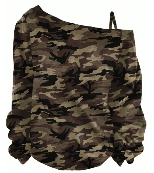 WOMEN'S CASUAL CAMOUFLAGE T-SHIRT