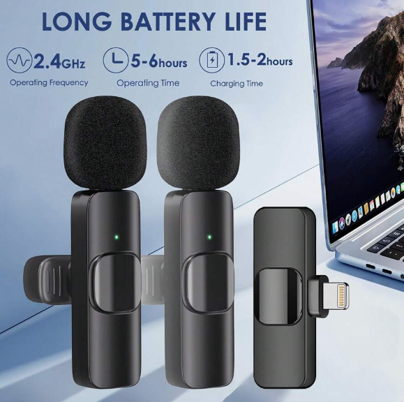 Wireless Lavalier iPhone Microphone