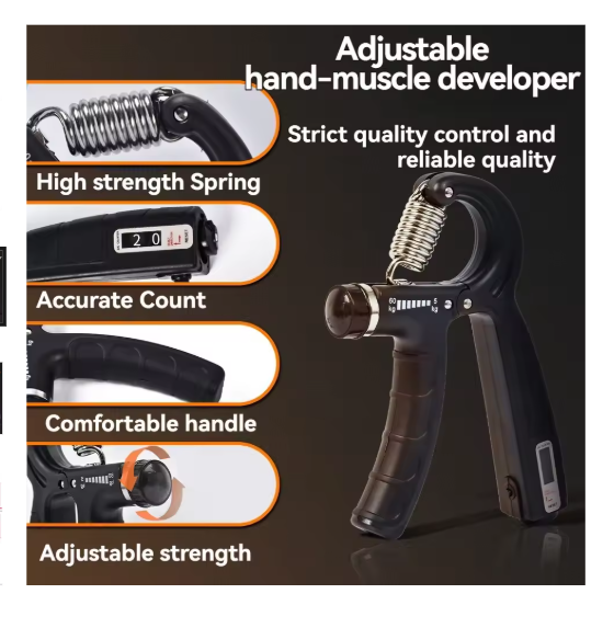 ADJUSTABLE HAND GRIP STRENGTH TRAINER