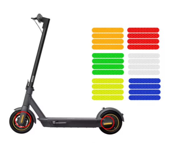 ELECTRIC SCOOTER REFLECTIVE STICKERS