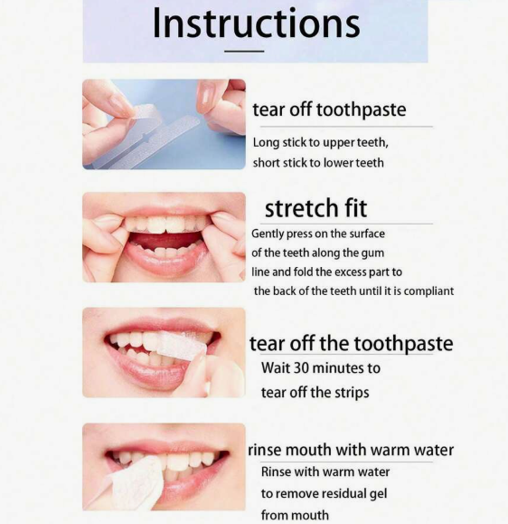 5D TEETH WHITENING STRIPS
