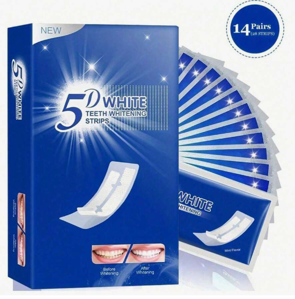 5D TEETH WHITENING STRIPS