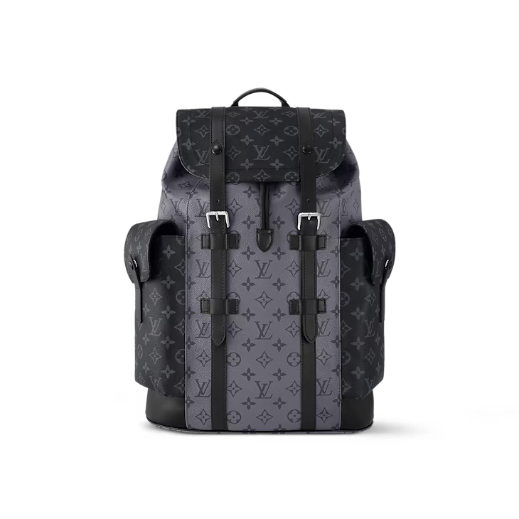 LOUIS VUITTON MONOGRAM ECLIPSE REVERSE PM GRAY